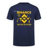Crypto Binance TShirt Unisex Casual Tees Cotton Short Sleeve Cool Tops Tshirt Streetwear Vintage T Shirts HJ095