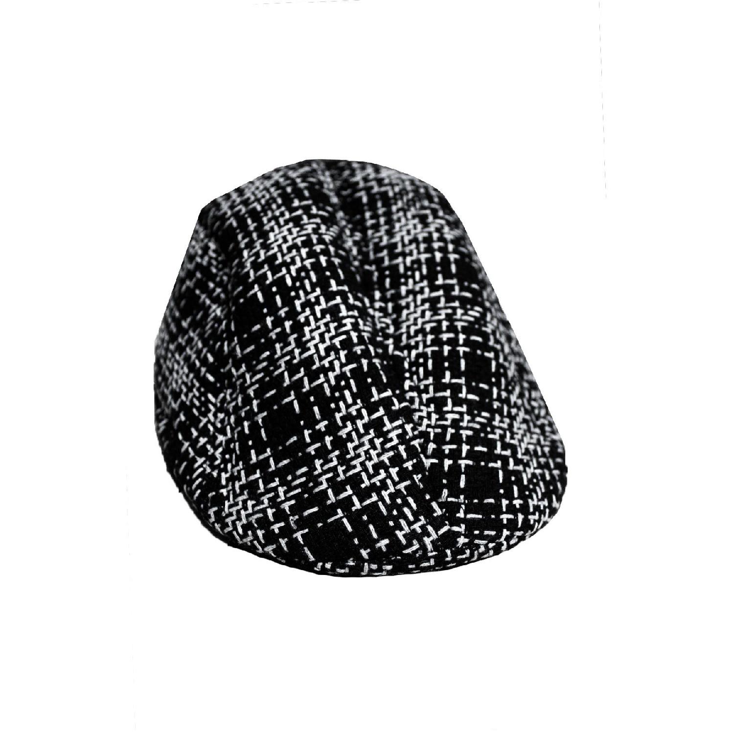 

Men s Cap Winter Black White Foldable Ear Hat Standart чорний