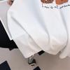 Plus Size Women's Mid-Length Loose Fit Round Neck Short Sleeve T-Shirt (200/300/350 Jin)