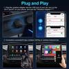 2in1 CarPlay Adapter Wired To Wireless CarPlay and Android Auto AI Box Dongle 5GHz WiFi Plug and Play Fashionable and Portable