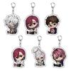 Set of 6 Acrylic Keychains Featuring Dandadan, Momo Ayase, Ken Takakura, Turbo Babaa, and Hoshiko Ayase. Cute Anime Character Pendants for Decoration
