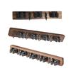 Sturdy Wood Broom Hanger Wall Mounted Broom Hook Holder for Cleaning Tool Easy Installation