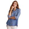 Bella Dahl Womens/Ladies Denim Back Slit Relaxed Fit Long-Sleeved Shirt