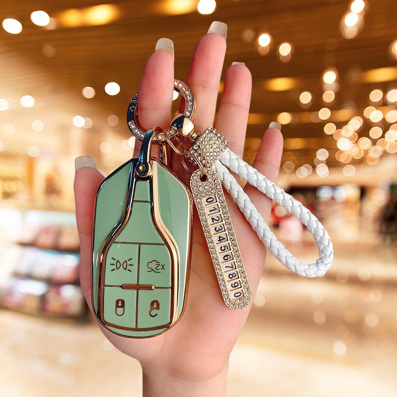 Applicable To the New Maserati Key Cover President Levante All-inclusive Protective Case Geberit Buckle Bag