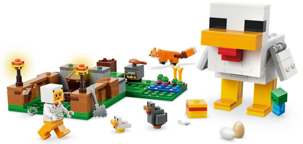 21585 - Lego Minecraft - Farma Kurczaków