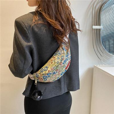 Tasche Herbst neue Mode Brusttasche Bauchtasche einfach lässig schräge Umhängetasche Modetrend Schulterbrusttasche