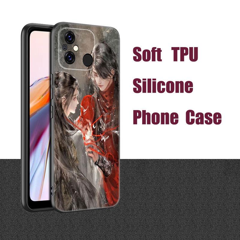 Heaven Official’s Blessing Black Phone Case For Xiaomi Redmi 7A 8A 9A 10A 11A 9C 10C 12C 13C 11 Prime A1 A2 + 12 4G Note 9T 12R