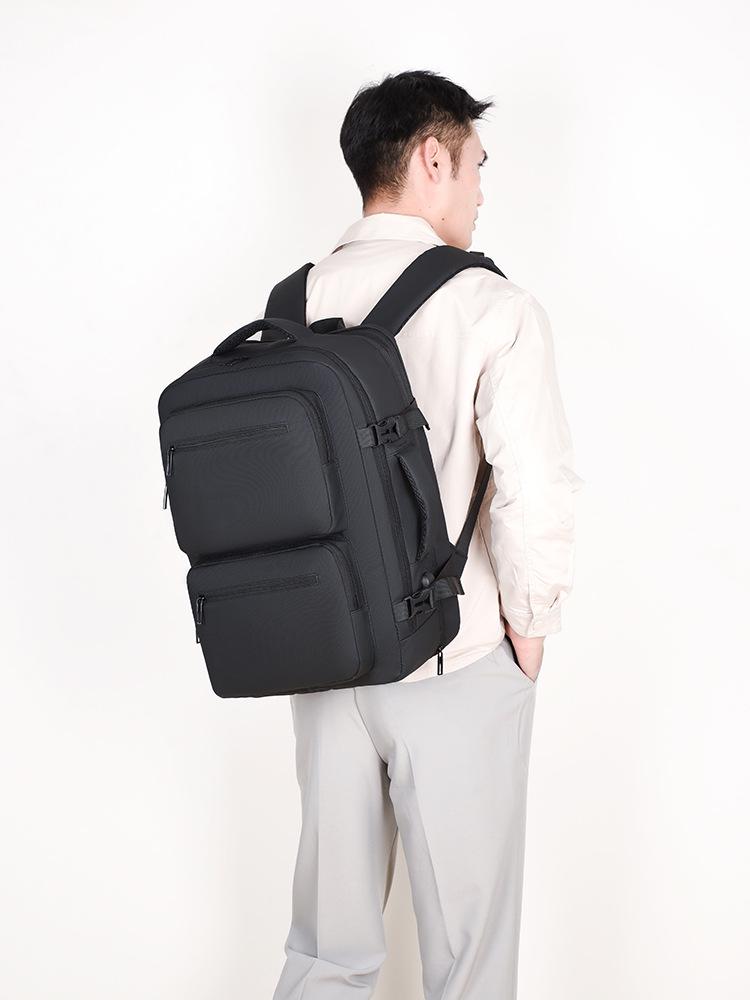 Expandable Water-Repellent Multifunction Travel Backpack with Large Capacity