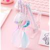 Stationery set girls order gift accessory fluff one coin feather pen heart memo cute eraser 2000 yen elementary school students upper grades childrens