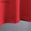 Bavlněná trička Shellsuning Oversized Dámské Léto S krátkým rukávem Trička s 3D potiskem dopisů Dámské Běžné Volné High Street Basic Tops