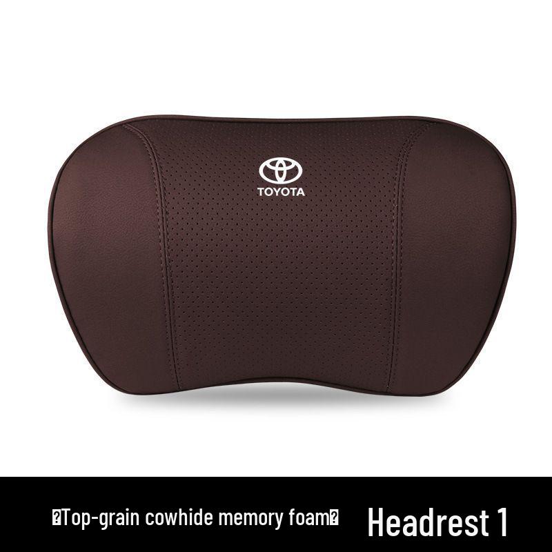 Cojín para Reposacabezas y Soporte Lumbar de Coche para Toyota Corolla, RAV4, Camry, Highlander, Avalon