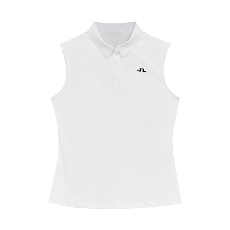 J.Lindeberg Women s Cooling Sleeveless Golf Polo L