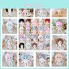 Cute 20cm Plush Cotton Doll With Long And Wavy Hair Toy14738