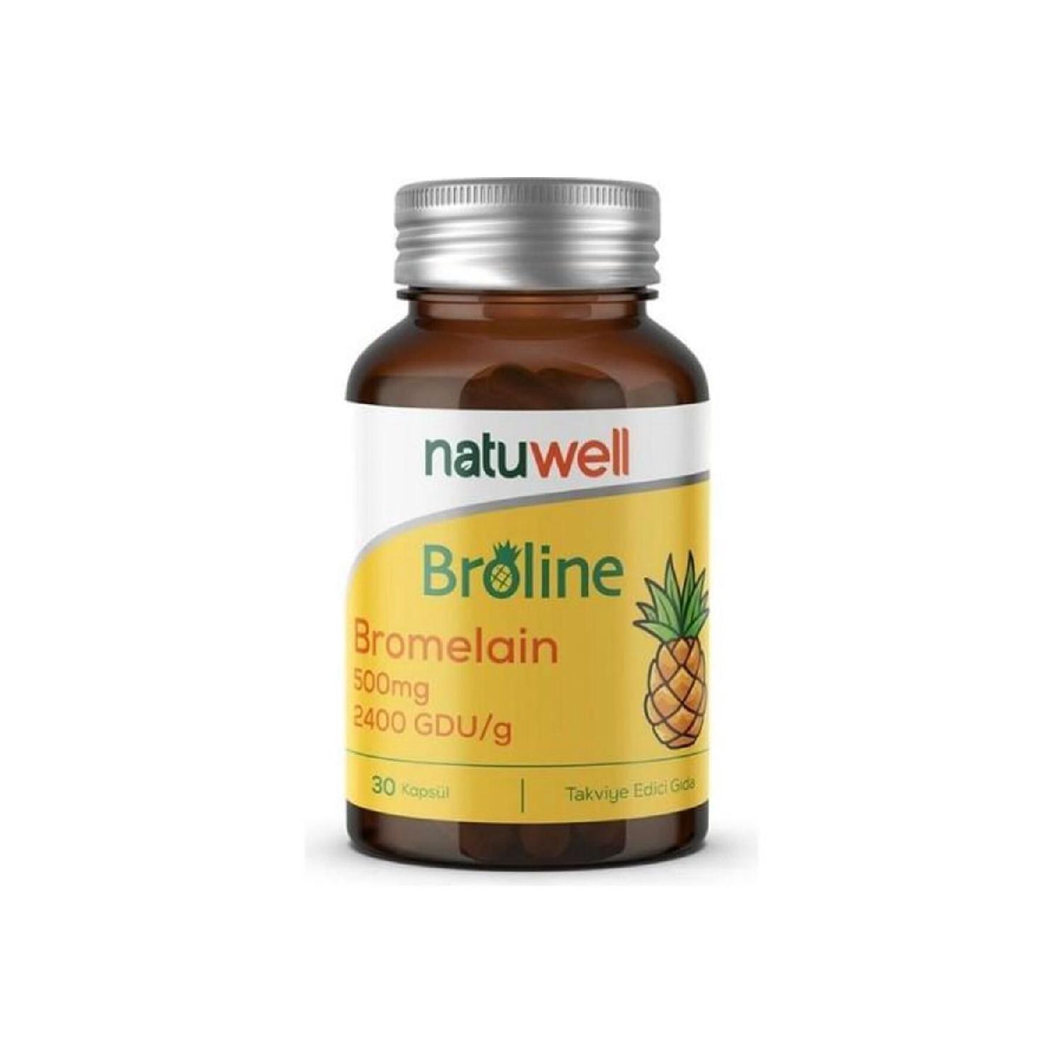 

Broline Bromelain 30 Capsules