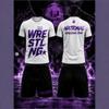 Mens Sportswear Set Short Sleeve T-Shirt Shorts 3D Print Breathable Mesh Athletic Outfit Gym Training