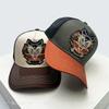 Baseball Head Dragon Stitched Stitching Embroidered Chic China Women  Men For Neutral Gender Fresh Caps Peaked Hats Breathable Mesh Sunshade Color