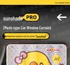 Car Window Privacy Sunshade and Safety Curtain for Sleep