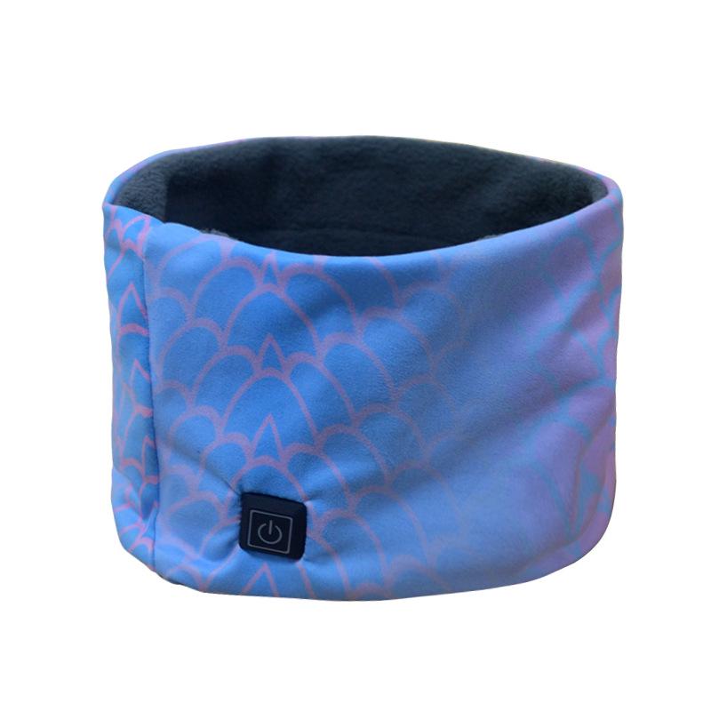 Unisex USB vyhřívaná elektrická fleecová šála se třemi rychlostmi pro hřejivý krk a ochranu proti chladu