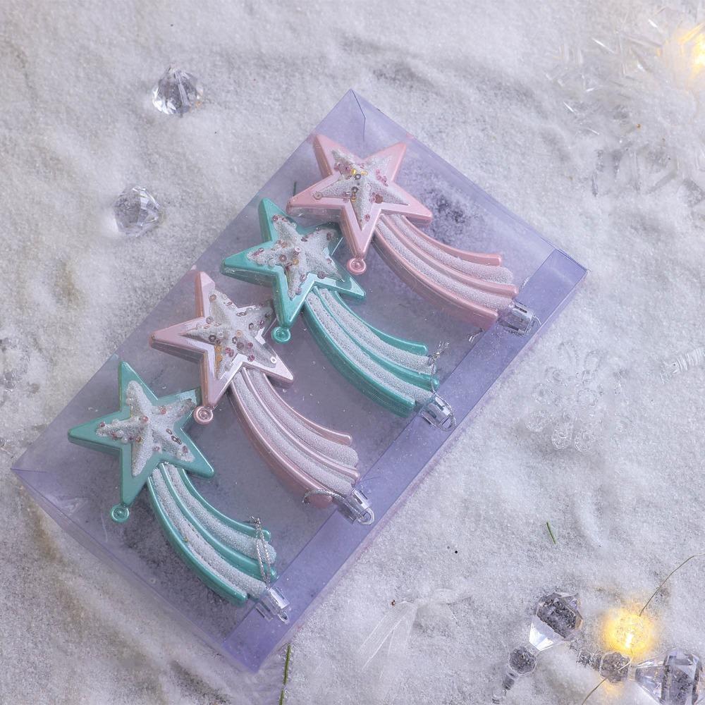 Kawaii Christmas Tree Decorative Set Cartoon Xmas Tree Delicate Pendant  Desk