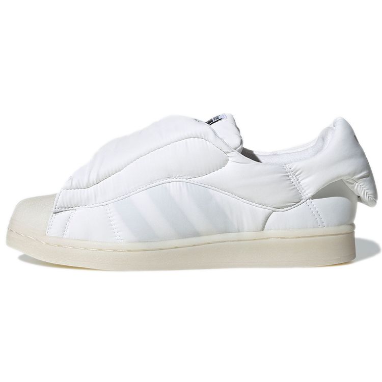 Adidas Originals Superstar Aerostar Fabric Slip Resistant Durable Lightweight Low Top Sneakers Unisex Sneakers White GX1363