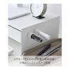 Yamazaki Jitsugyo Magnetic Stamp & Lip Holder Set of 2 White W2.1 X D2.1 X H2.3cm (per 1 Piece) Tower Stamp Storage Quickly Usable Magnetic Type