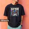 Gamer Life- Comfort Colors Brand - Heavyweight Garment-Dyed T-Shirt