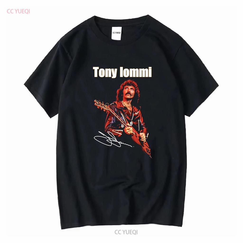 New Popular Tony Iommi Tour For Fans All Size T Shirt 1N3340 Long Sleeves Vintage Washed Streetwear Unisex Stylish Breathable
