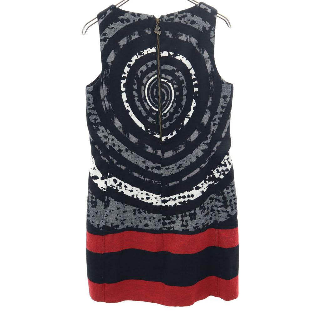 Desigual Overall handle No sleeve one piece 40 Black series Women Used