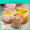 Plush Bear Butter Toy Honey Pot Series Pendant Stuffed Animal With Cotton Pp
