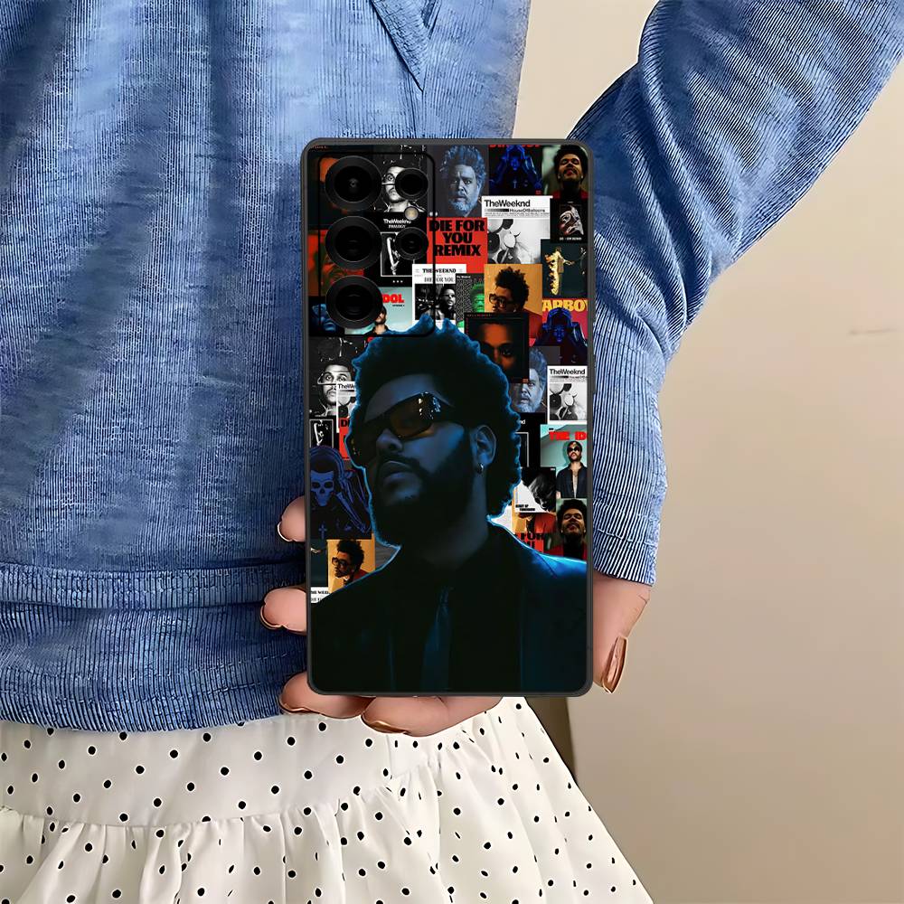 

Popular Hip Hop Rapper The Weeknd Phone Case For Samsung S 24 Fe 25 Ultra Plus 20 Lite 21 30 22 23 24 22 Ultra 5G Fundas Samsung S20 lite 5G