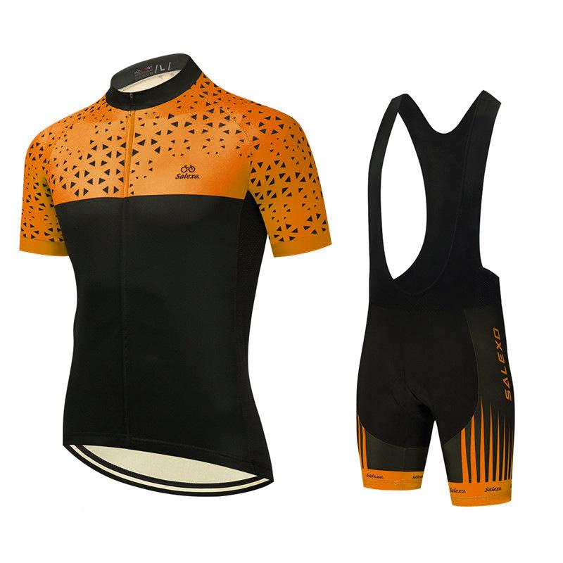 Men's Cycling Suit Summer Team Cycling Suit Set Mountain Bike Team Cycling Suit Set Quick Drying 2026 Summer Breathable Cycling Suit Set