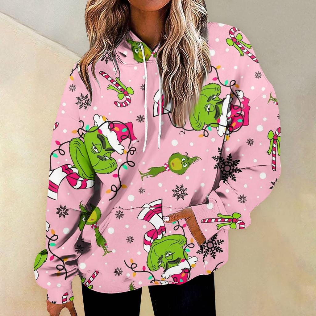 אופנה לנשים יומית רב תכליתית מזדמנים חולצות צווארון גרפי גרפי יומי שרוולים ארוכים סווטשירטים עליונים מודפסים בשיפוע טלאים