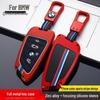 BMW Series Key Case for Women: Fits 3, 5, 7 Series, X3-X6 with Blade, 320Li; Fashionable Key Bag with Buckle.