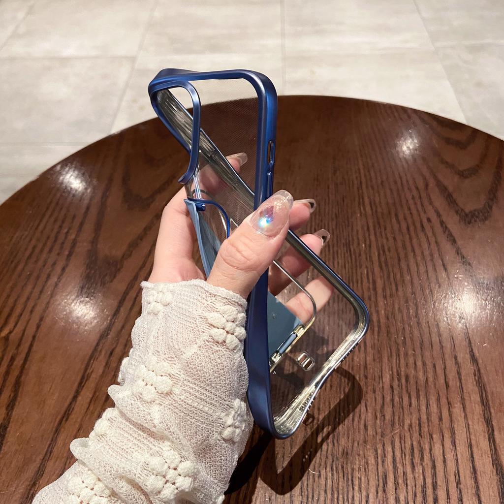 Elastic Wrist Strap Phone Case For Iphone 14 12 11 13 Pro Max Xr X Xs 7 8 Plus Plating Matte Clear Soft Silicone Cover