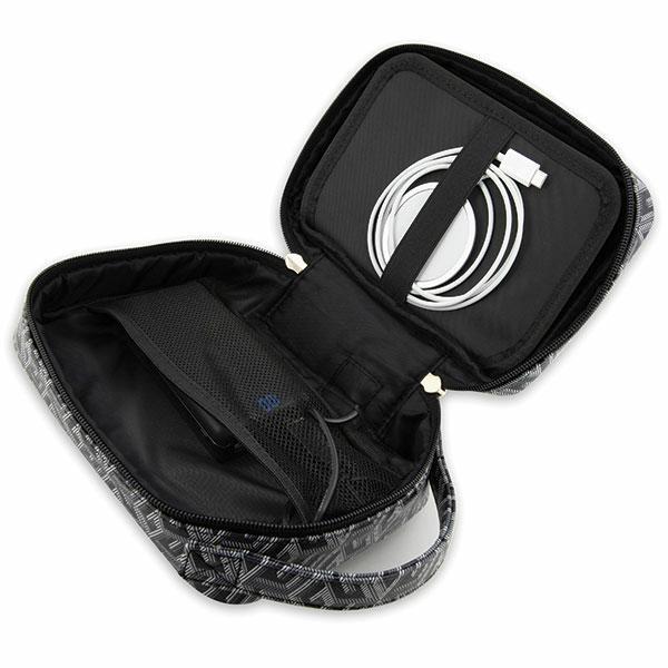 Guess Torba Guhbhgcfsek Organizerczarny/Black Gcube Stripe