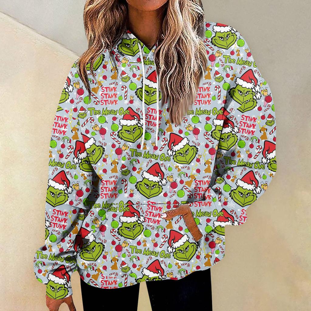 Women's Fashion Daily Versatile Casual Crewneck Sweatshirts Graphic Daily Long Sleeve Gradient Patchwork Printed Top Sweatshirts