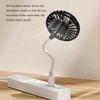 Handheld Fan Usb Rechargeable Silent Cooling Power Bank Mini Plug Pocket Electric Fans Summer Travel Appliances