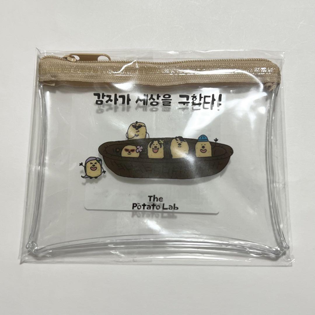 

[USED] Potato Laboratory Korea POPUP Clear Mini Pouch Type A
