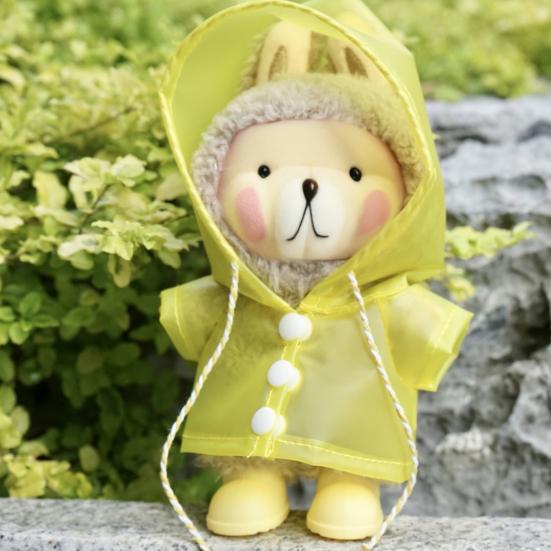 Doll Raincoat for 17cm La Bubu Dolls Handmade Custom Doll Outfits Doll Wardrobe Essentials Gift for La Bubu Lovers