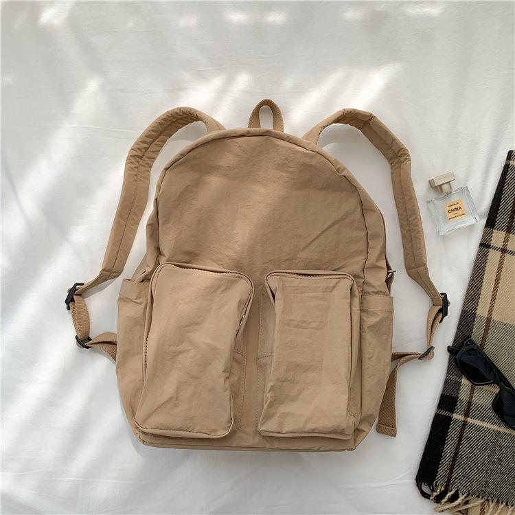 New backpack female college students leisure travel bagpack large capacity multi-pocket single shoulder bag commuting school bag