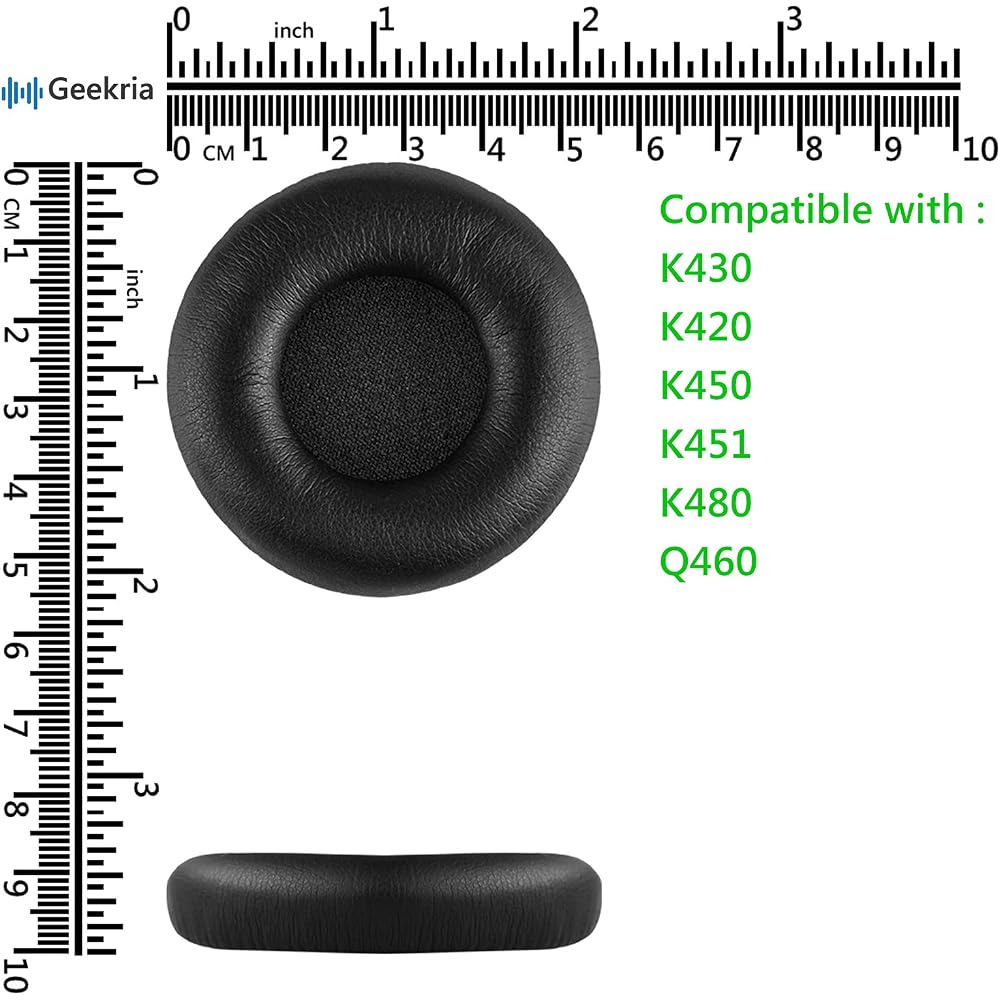 Geekria Earpad Compatible Pad ArcGe AKG K402/ K403/ K420/ K430/ K450/ K451/ K452/ K480/ K24P/ K26...
