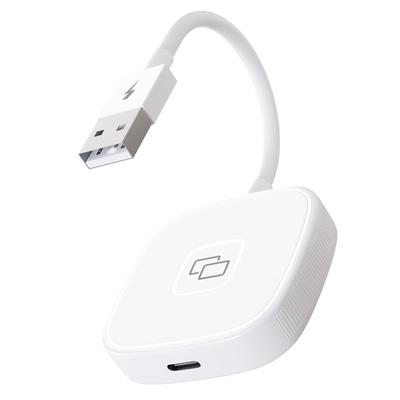 Kabelový dongle pro zrcadlení CarPlay Plynulé přehrávání Chytrý Adaptivní Plug and Play pro iOS zařízení Zrcadlení CarPlay (Náměstí)