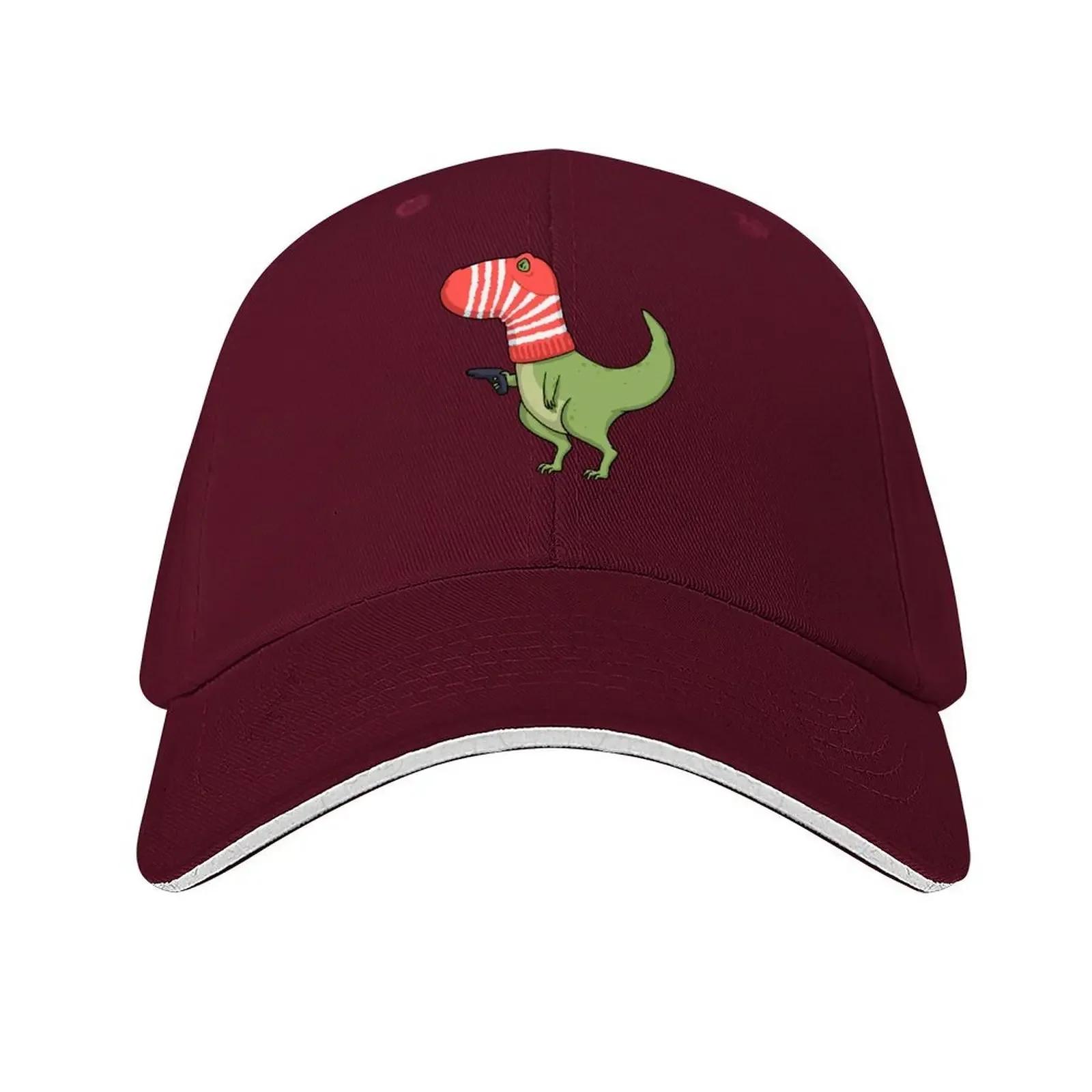 Dangerous Dinosaur Funny Dinosaur Design Baseball Cap fishing hat black Funny hats Dropshipping Luxury Women Unisexs