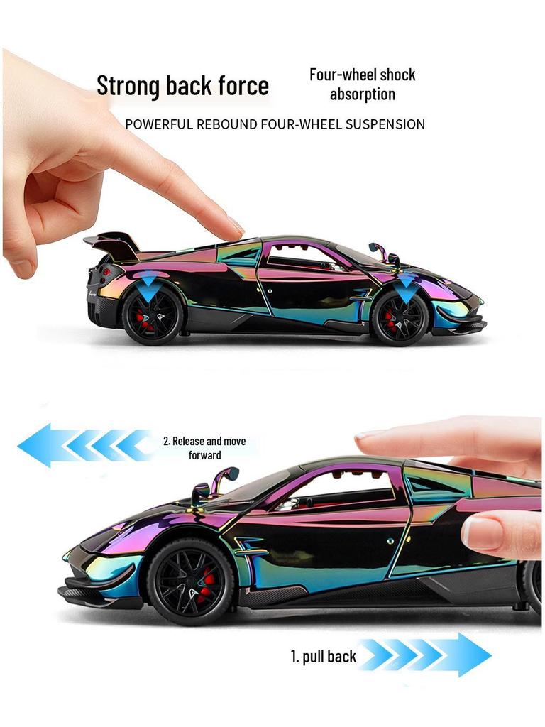 Pagani Huayra BC 1:24 Alloy Electroplated Model Car