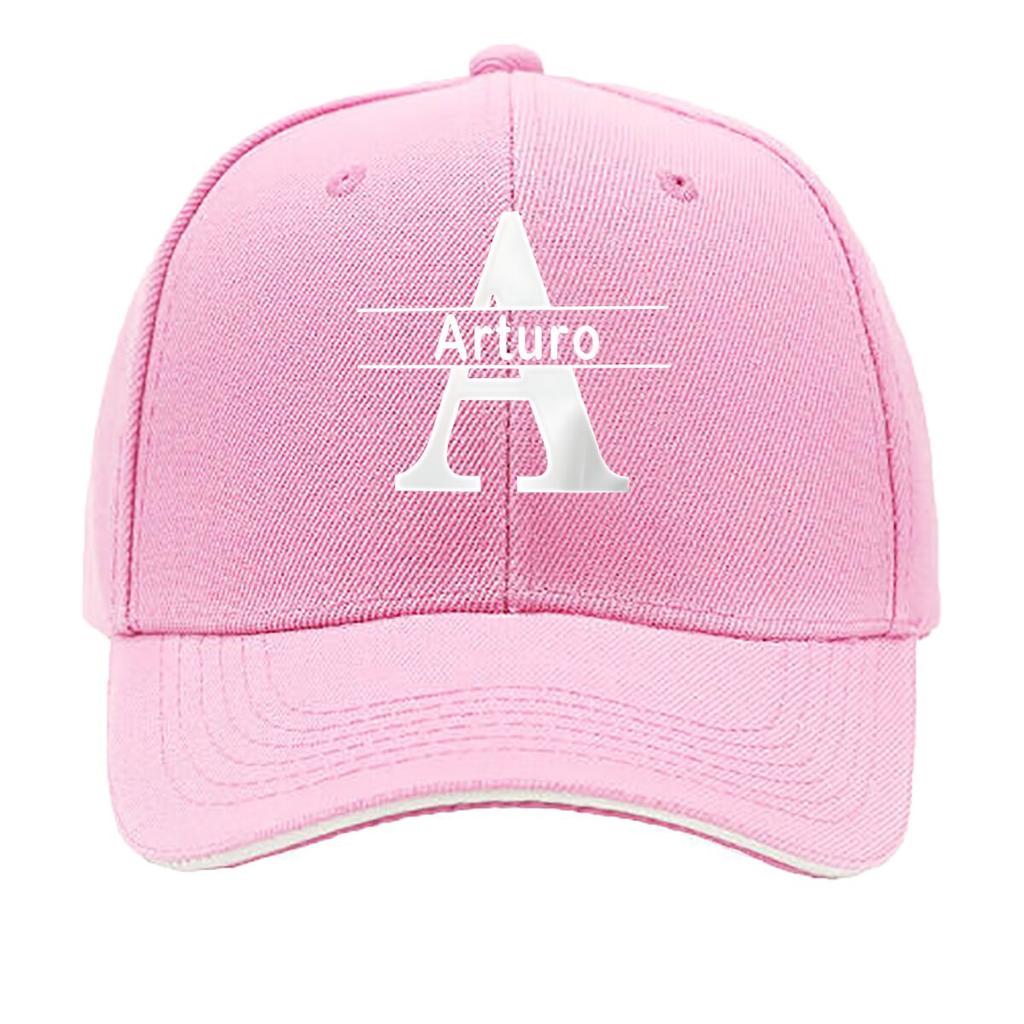 Customized Name Arturo Cap Personalized Streetwear Hat with Logo Classic Black White Design Sandwich Baseball Cap