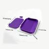 DIY Craft Large Diamond Painting Tray Large Capacity Beading Plates Drill Storage Tray With Cover Colourful