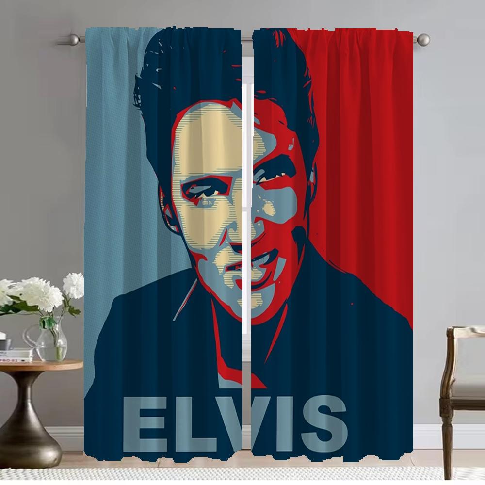 

Блэкаут шторы 2 штуки Elvies шторы для гостиной противомоскитные шторы для затемнения камеры тюль для перегородки в спальне ребенок W50xH70cmx2pcs-CL