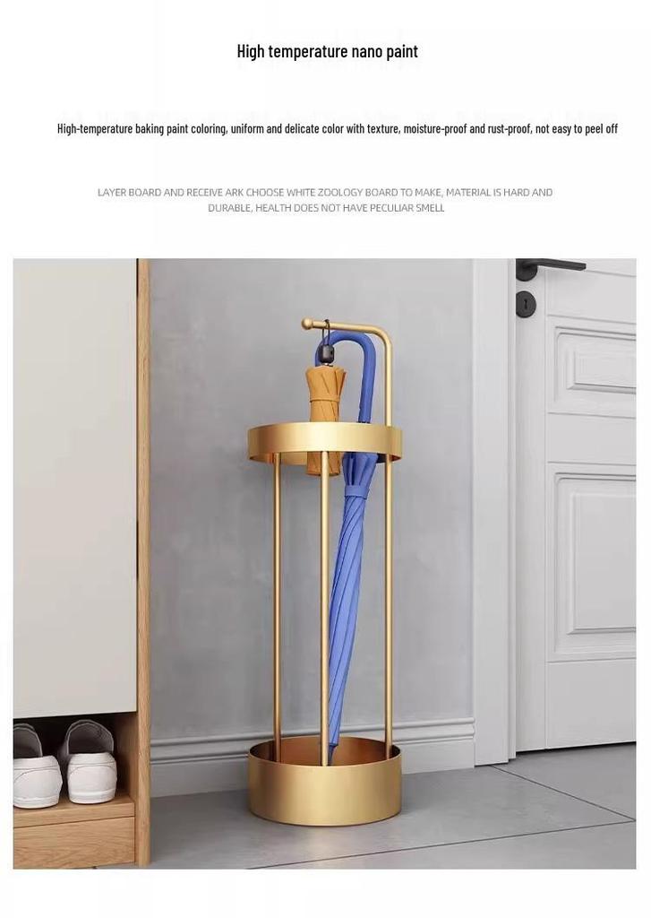 Doorway Umbrella Holder: Entryway Storage and Draining Rack