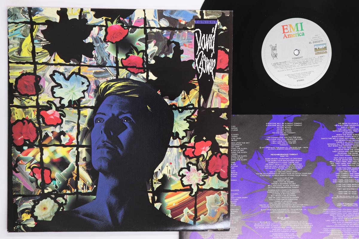 

LP Record DAVID BOWIE Tonight EL2402271 EMI AMERICA 1984 UK Rock Used