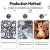 Pearl Painting Kit Squirrel DIY Home Decoration Painting